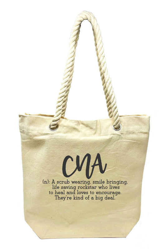 Canvas CNA Tote