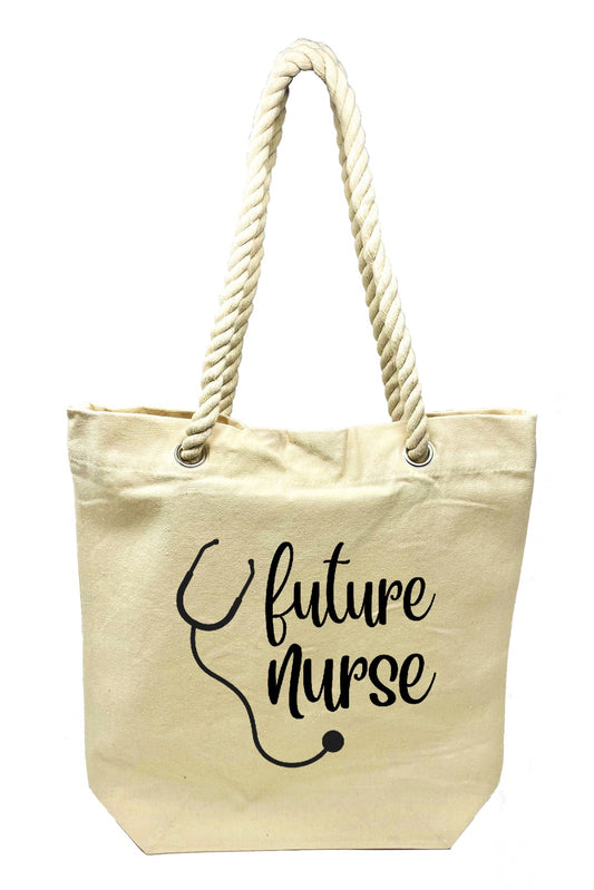Canvas Future Nurse Tote