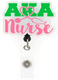 Badge Reels AKA Nurse Acrylic Badge Reel