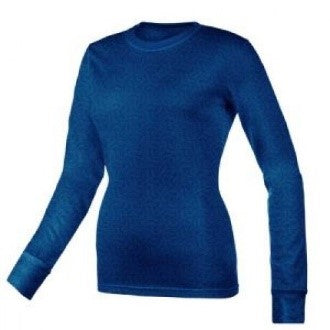 Women's Curve Burn Out T-Shirt - Blue